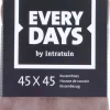 Everydays by Intratuin Kissenbezug Samt taupe 45 x 45 cm