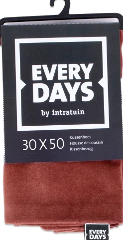 Everydays by Intratuin Kissenbezug Samt rosa 30 x 50 cm