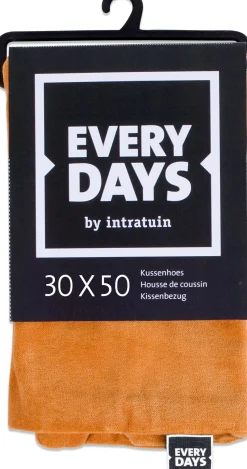Everydays by Intratuin Kissenbezug Samt Terracotta 30 x 50 cm