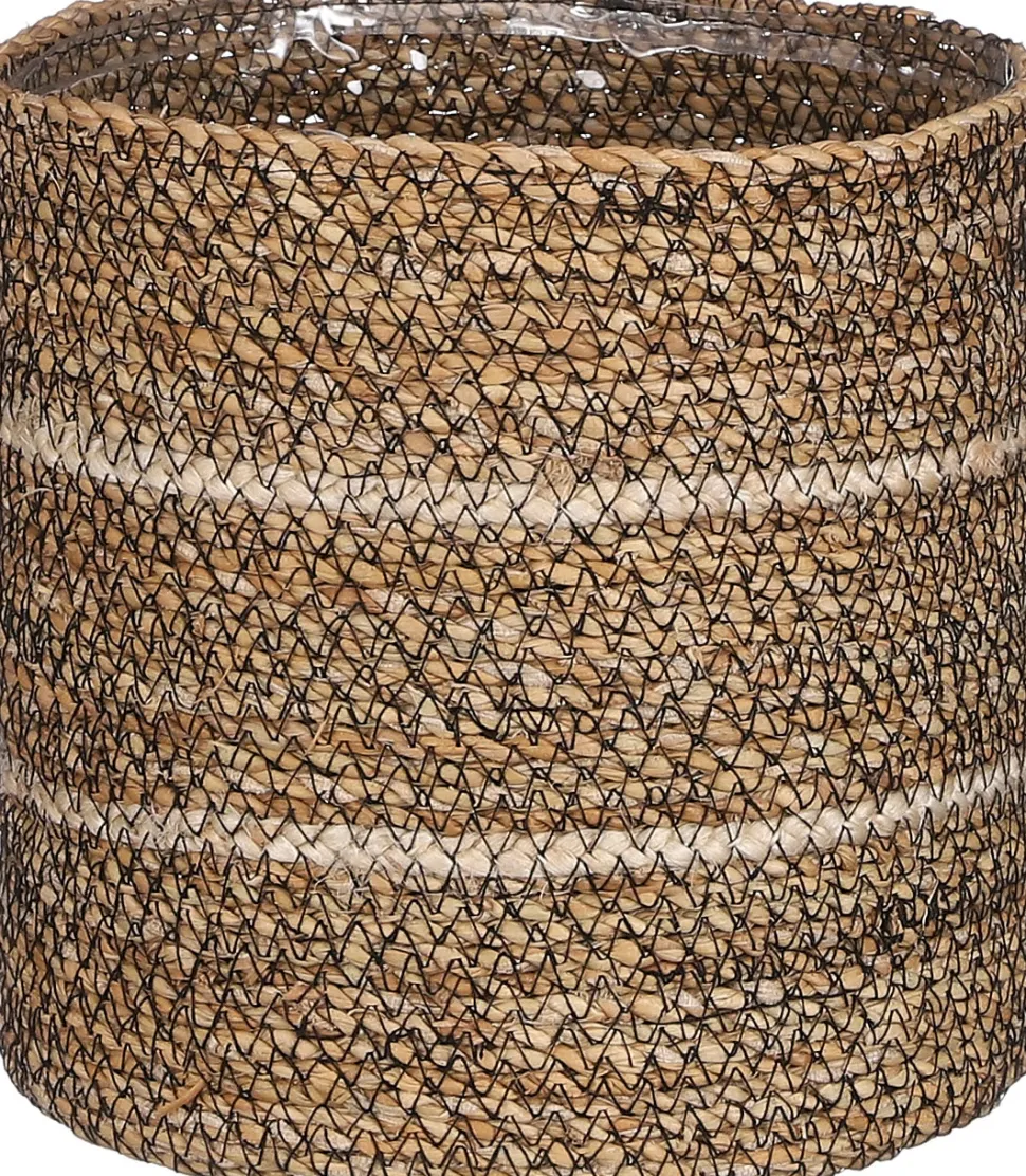 Everydays by Intratuin Pflanzkorb Celestial naturell / weiß D 12 H 12 cm