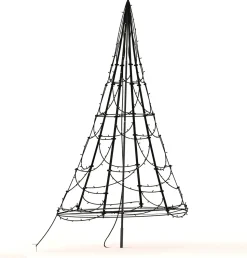 Fairybell Lichterbaum H 185 cm mit 250 LEDs warmweiß