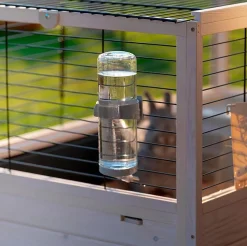 Ferplast Kaninchenstall Arena 100 x 62,5 x 51 cm naturell / schwarz