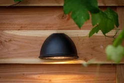 Garden Lights Wandlampe Boaz schwarz 16,4 x 7 x 10,7 cm