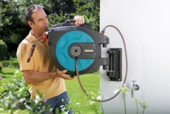 Gardena Comfort Wand-Schlauchbox 35 m mit RollUp-Automatik