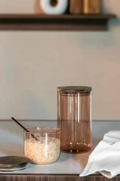 Gusta Vorratsglas orange D 10 H 11,5 cm