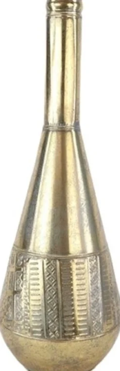 HBX Vase Battambang goud D 18 H 47 cm