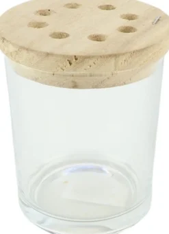 HBX Vase transparent D 9,2 H 7 cm