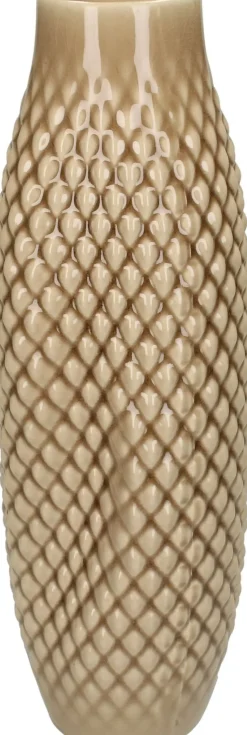 HD Collection Vase Pollie braun D 11,8 H 36 cm