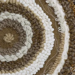 HD Collection Wandhänger braun / weiß D 78 H 2 cm