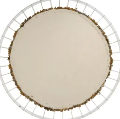 HD Collection Wandhänger braun / weiß D 78 H 2 cm