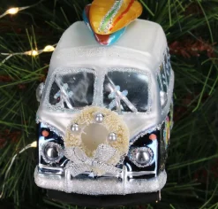 HD Collection Weihnachtsbaumschmuck Surfen mehrfarbig 8,9 x 5,7 x 14 cm