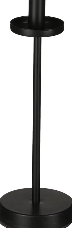 House of Seasons Kerzenständer Coline schwarz 10 x 10 x 31 cm