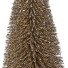 House of Seasons Weihnachtsschmuck Baum mit Clip gold D 7 H 18,5 cm 3 St.