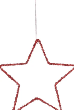 House of Seasons Weihnachtsanhänger Stern gold D 25 cm