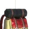 House of Seasons Weihnachtsbaumschmuck Rucksack rot 9,5 x 7,5 x 12 cm