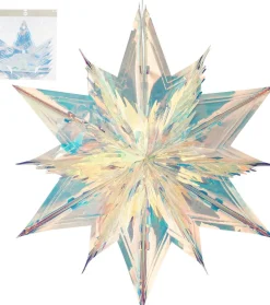 House of Seasons Weihnachtsstern Riku 90 x 80 x 34 cm