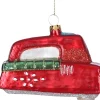 House of Seasons Weihnachtsbaumschmuck staafmixer rot 4 x 2 x 4,5 cm