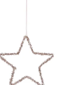 House of Seasons Weihnachtsbaumschmuck Stern creme D 15 cm