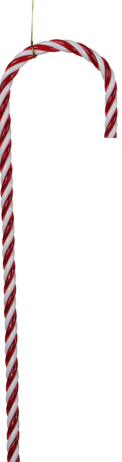House of Seasons Weihnachtsbaumhanger Zuckerstange 39,5 x 11,5 x 1 cm rot