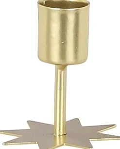 House of Seasons Kerzenständer gold D 6 H 6,2 cm