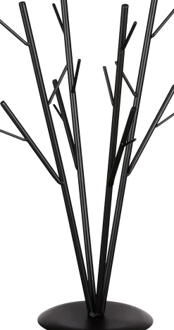 House of Seasons Weihnachtskugel-Ständer Brad schwarz 30 x 30 x 50 cm