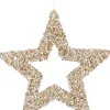 House of Seasons Weihnachtsbaumschmuck Stern Chris gold D 30 H 0,5 cm