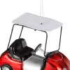 House of Seasons Weihnachtsbaumschmuck Golfcart rot 11 x 5 x 9 cm