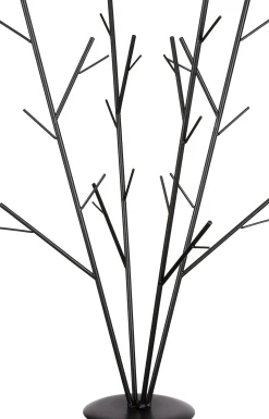 House of Seasons Weihnachtskugel-Ständer Brad schwarz 52 x 52 x 81 cm