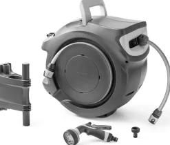 Hozelock Wand-Schlauchbox 25 m mit Aufrollautomatik