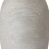 HS Vase Tokio grau D 18 H 50 cm