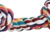 Hundespielzeug Tau mit 2 Knoten zur Zahnpflege 125 g
