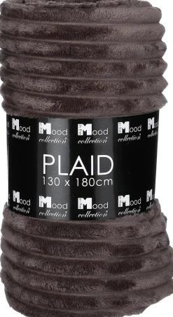 In the Mood Collection Decke Lorens anthrazit 180 x 130 cm