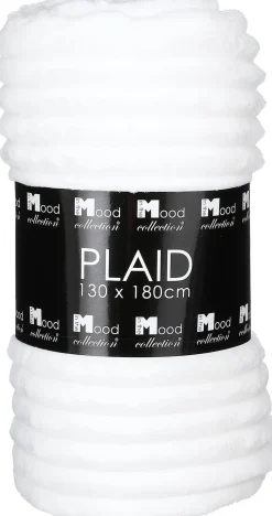 In the Mood Collection Decke Lorens weiß 180 x 130 cm