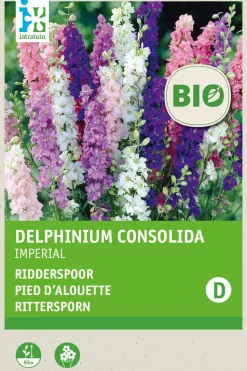 Intration Rittersporn (Delphinium consolida 'Imperial') (BIO) Blumensamen