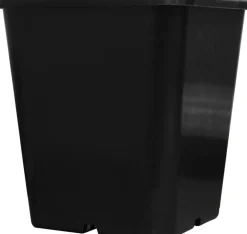 Intratuin Anzuchttöpfe viereckig schwarz H 11 cm 5 St.