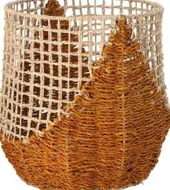 Intratuin Aufbewahrungskorb Mel natur / braun D 28 H 30 cm