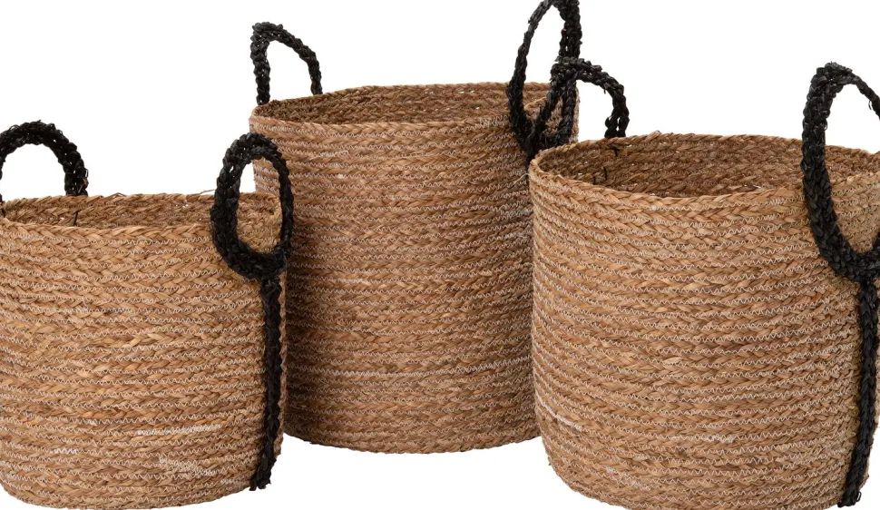 Intratuin Aufbewahrungskorb Lissy natur D 35 H 33 cm