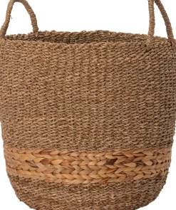 Intratuin Aufbewahrungskorb Horten natur D 30 H 34 cm