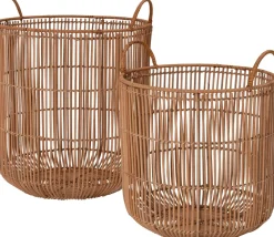 Intratuin Aufbewahrungskorb Maren natur D 40 H 45 cm