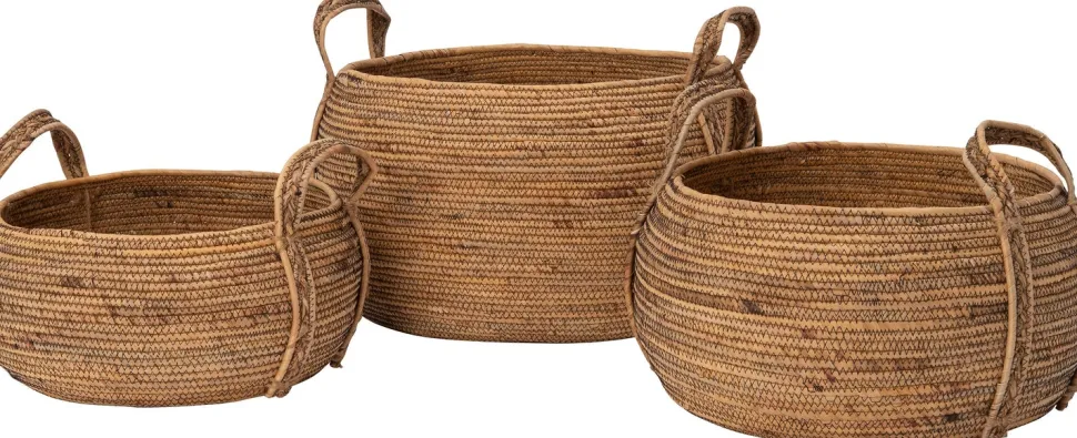 Intratuin Aufbewahrungskorb Zion natur D 42 H 34 cm