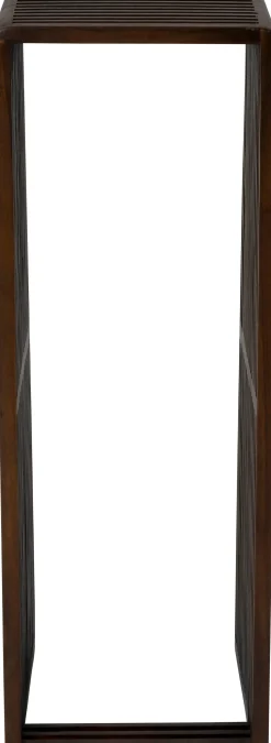 Intratuin Beistelltisch Eza braun 35 x 35 x 90 cm