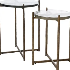 Intratuin Beistelltisch Ebe brons D 34 H 45 cm