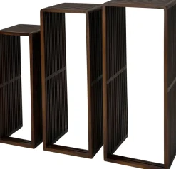 Intratuin Beistelltisch Eza braun 25 x 25 x 70 cm