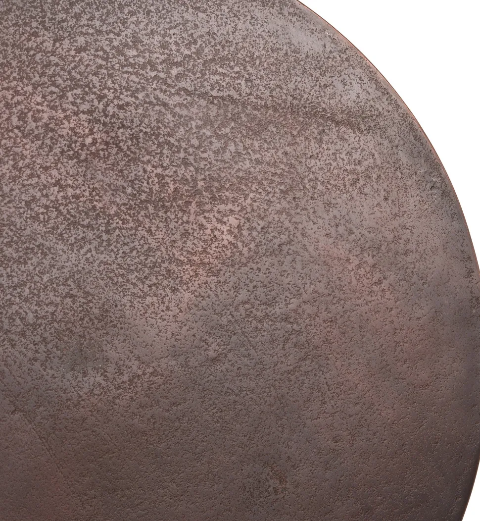 Intratuin Beistelltisch Kaite kupfer / schwarz D 40 H 40 cm