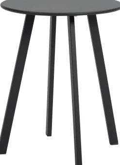 Intratuin Beistelltisch Latte schwarz D 40 cm H 50 cm
