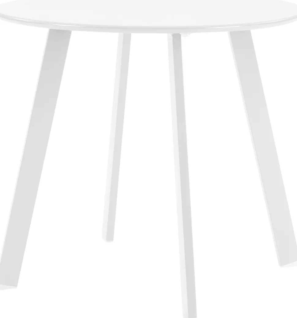 Intratuin Beistelltisch Latte weiß D 50 H 45 cm