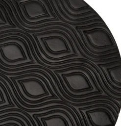 Intratuin Beistelltisch Milou schwarz D 30 H 47 cm