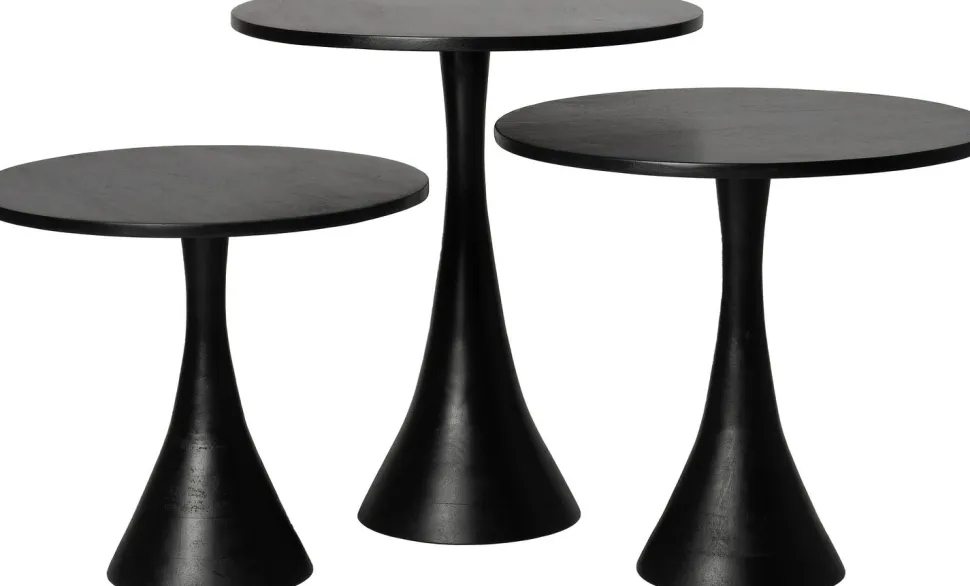 Intratuin Beistelltisch Toye schwarz D 45 H 40 cm