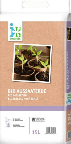 Intratuin Bio Aussaaterde 15 l