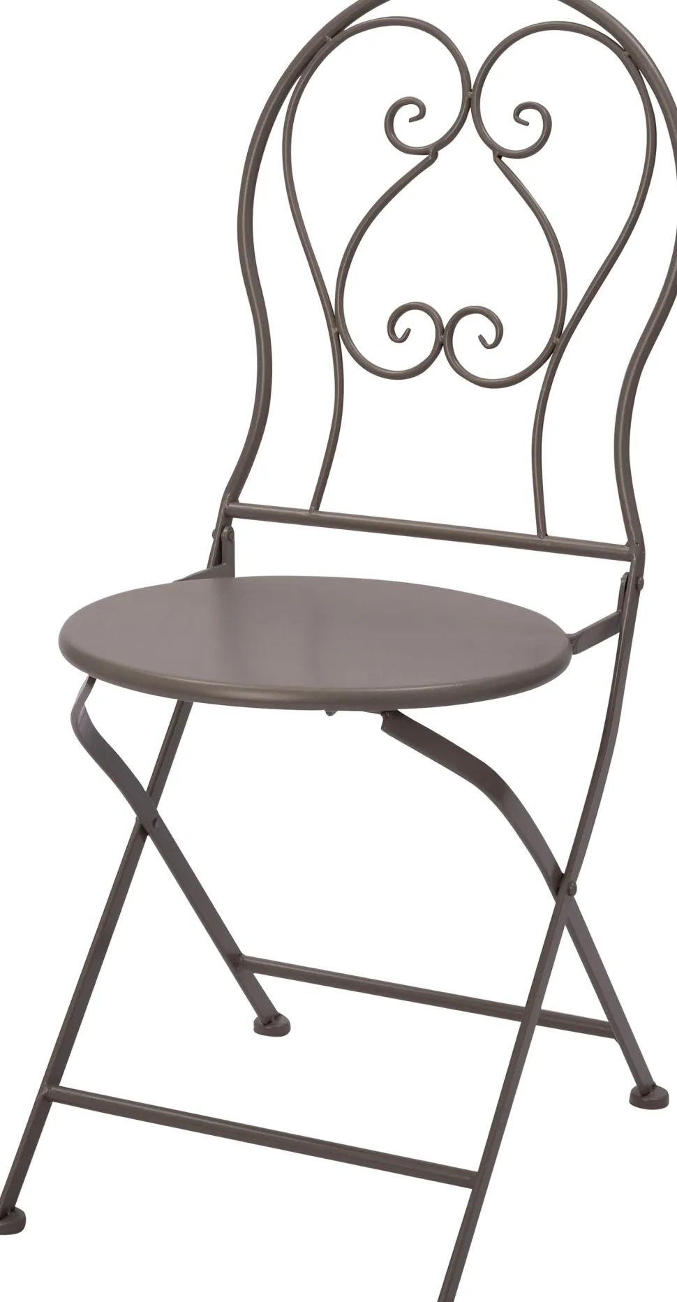 Intratuin Bistrostuhl Jules grau 38 x 49 x 90 cm